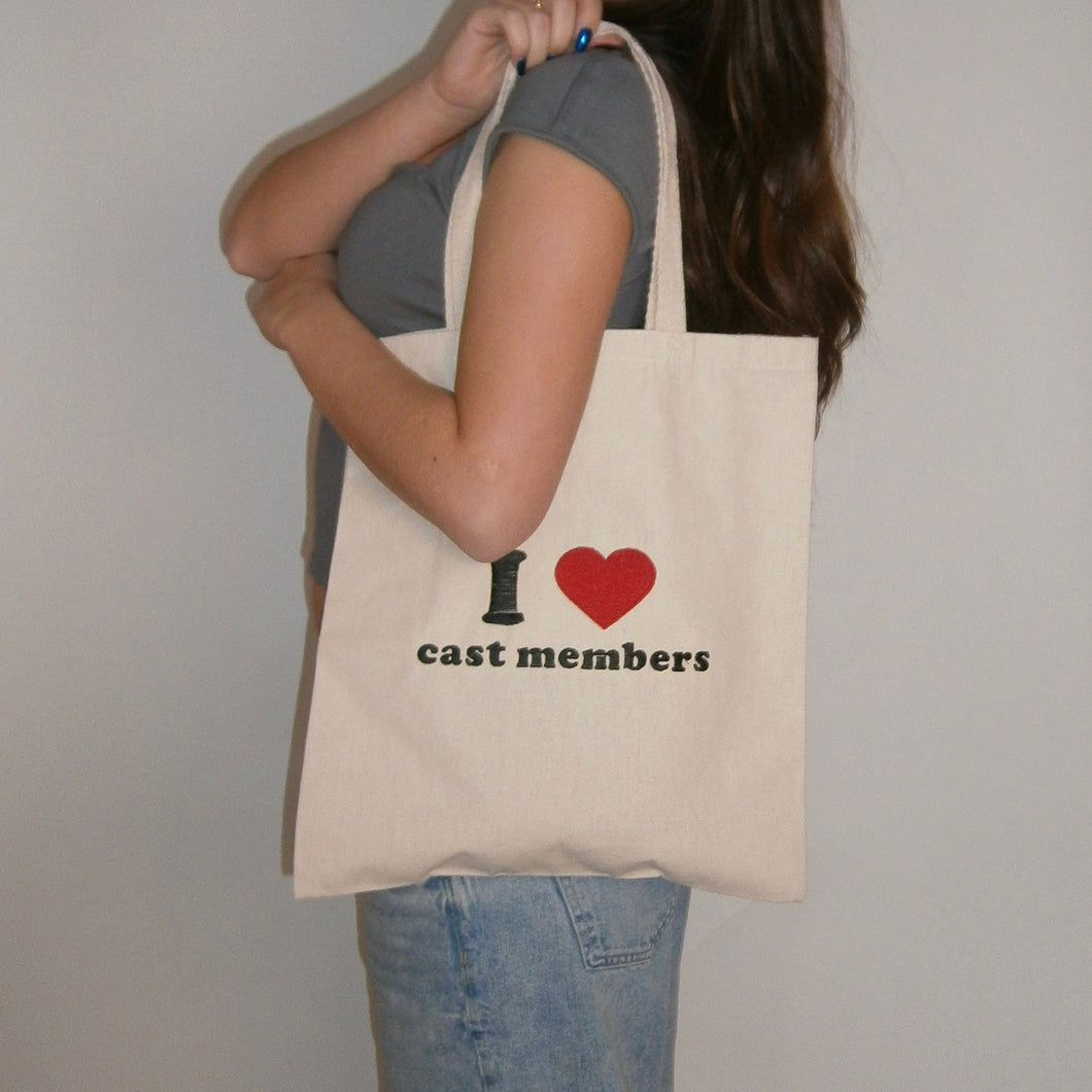 I Heart Cast Members Tote